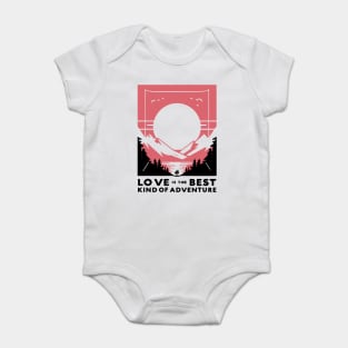 Love is the Best Kind of Adventure Baby Bodysuit